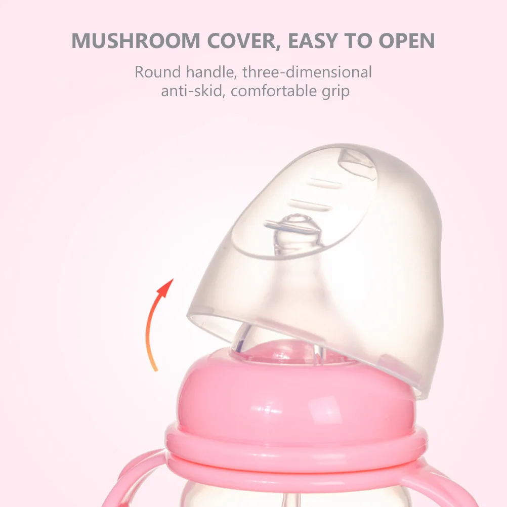 

Портативная детская бутылочка для молока и воды, поильник-тренажер для младенцев и малышей, безопасная, прочная, легкая, удобная для переноски конструкция