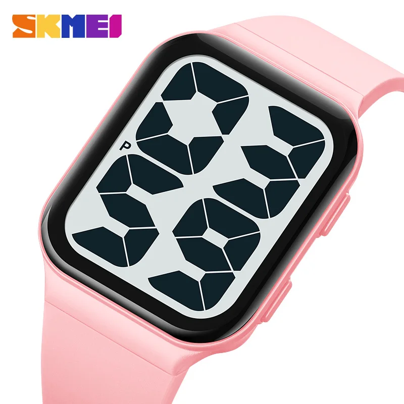 

SKMEI 5bar Waterproof Date Wrist Watch Fashion Date Sport Back Light Digital Watches For Mens Womens Alarm Clock reloj hombre