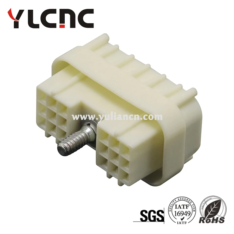 YLCNC factory direct sales 1Pcs 18Pin Automotive Waterproof ECU ECM Connector Wire harness plug For Delphi 15492546 15492547