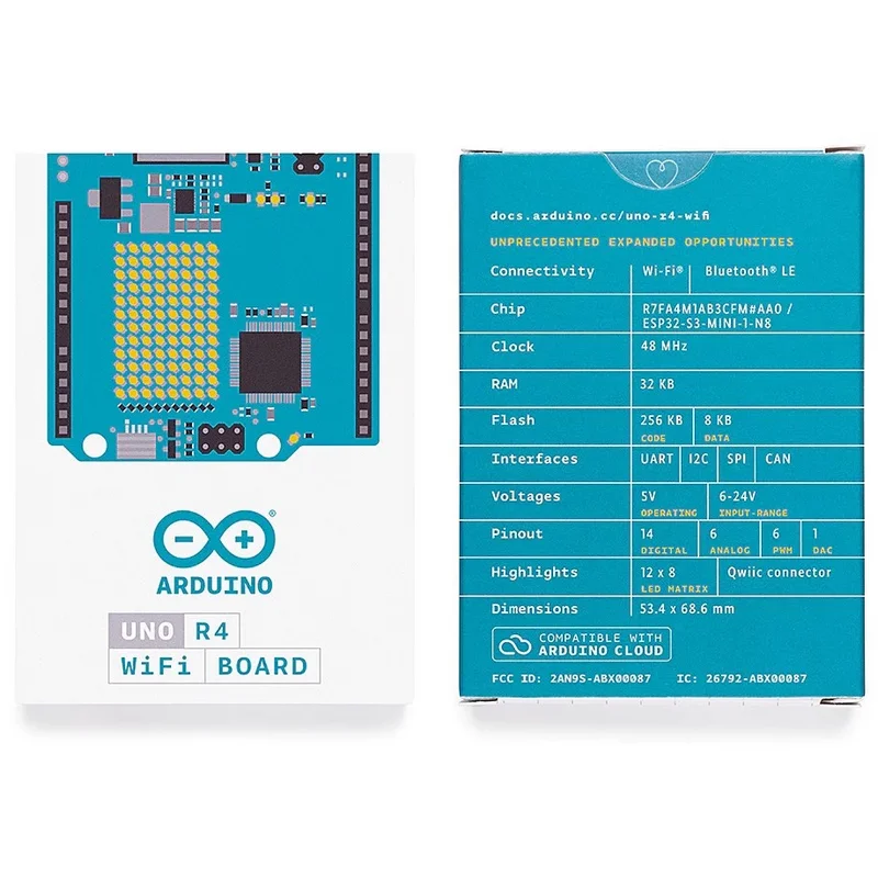 Arduino UNO R4 WIFI ABX00087 Renesas RA4M1 Development board imported from Italy New original authentic Italian import