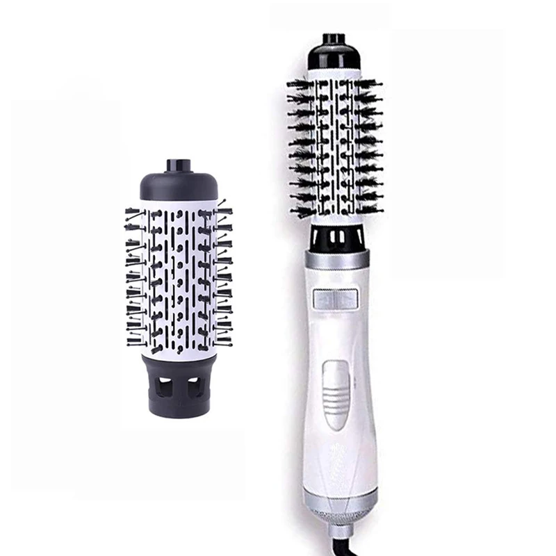 Multifunctional Hair Curler One Step Comb 2in1 Automatic Rotating Hair Dryer Brush Roller Hair Straightening Comb Curling Iron