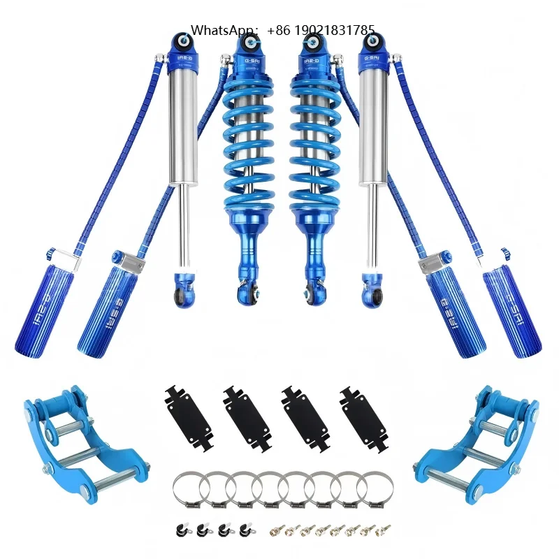 Off-Road Shock Absorbers for GWM Poer Cannon Pickup Truck 2 Inch Lift Compression Adjustable Nitrogen Suspension Kit