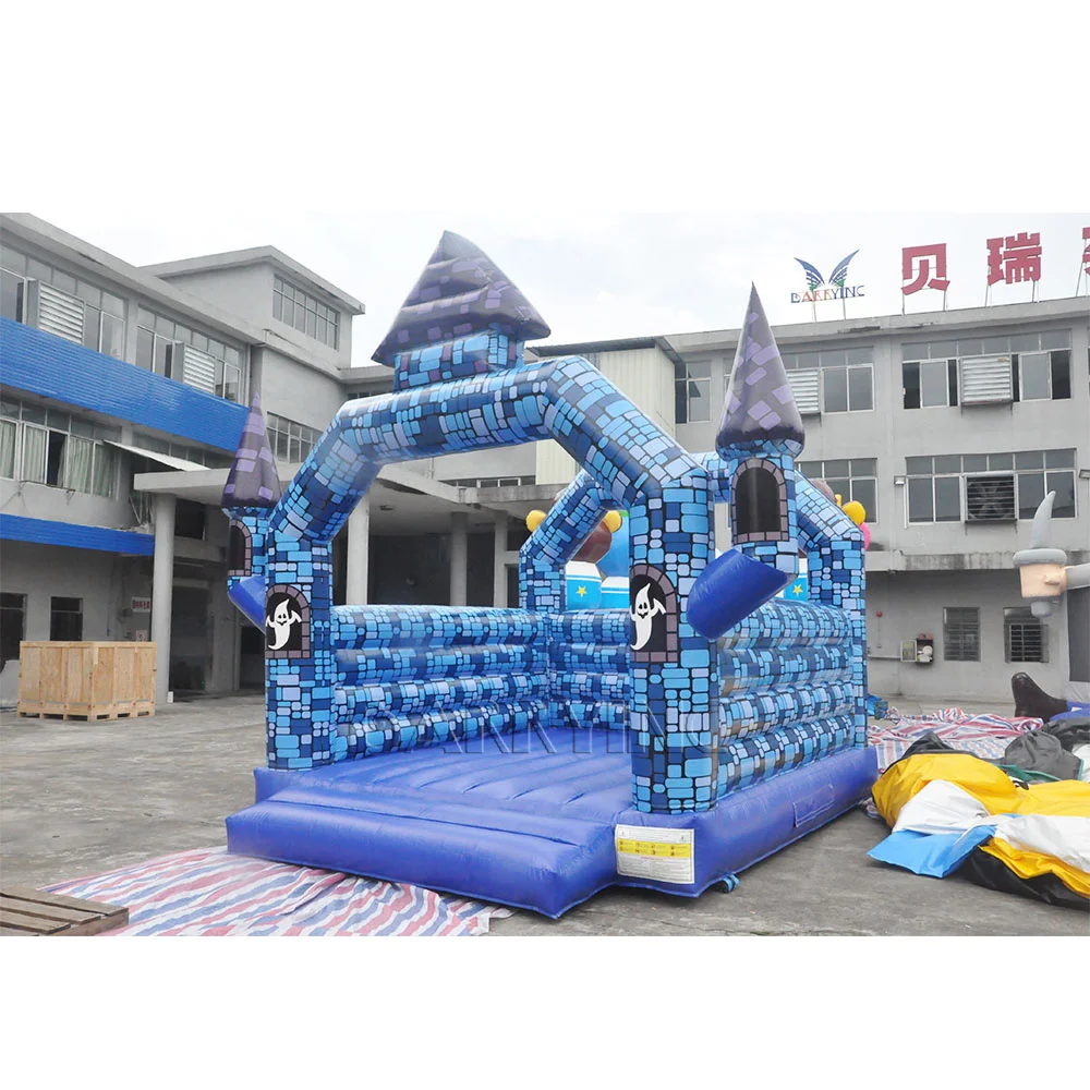 

Custom Festival HOT Jumpers Halloween Bouncy Castle Haunted House Pumpkin House Baby Bouncer Inflatable Halloween Bounce House
