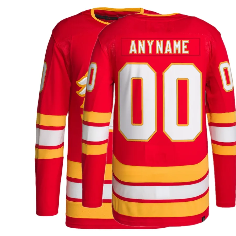 Famous brand Calgary ice hockey jerseys with embroidered men women youth customized #10 HUBERDEAU #91 KADRI #88 MANGIAPANE