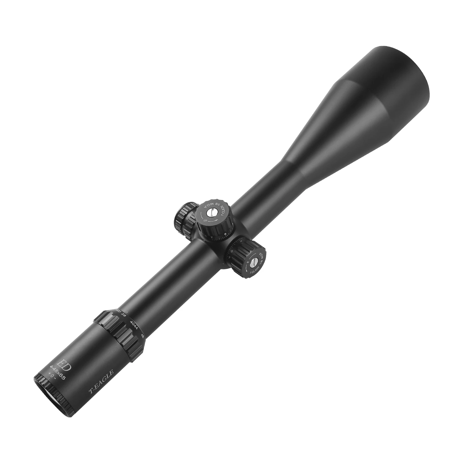 Imagem -04 - T-eagle-escopo Rifle Tático Caça Riflescope Optical Pcp Air Gun Airsoft Sight Telescópio de Vidro Gravado Ed448x65sfir