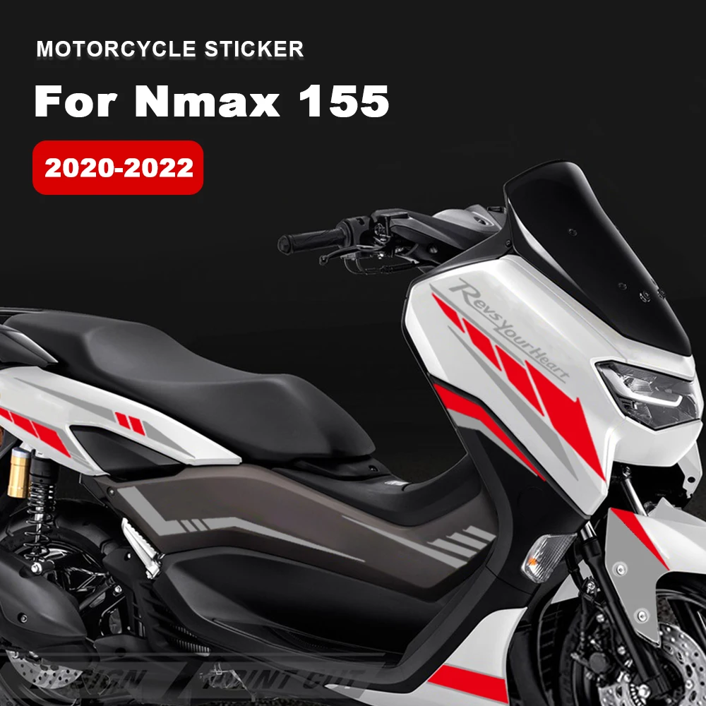 

Motorcycle Sticker Waterproof Decals for Yamaha Nmax 155 Accessories N max155 Nmax155 2020-2022 Full Body Motorbike Stickers