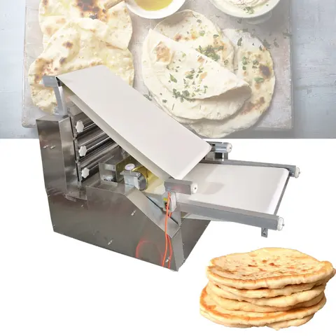 Commercial Roti Chapati Bread Making Machine Lebanese Lavash Naan Machine Arabic Bread Making Machine