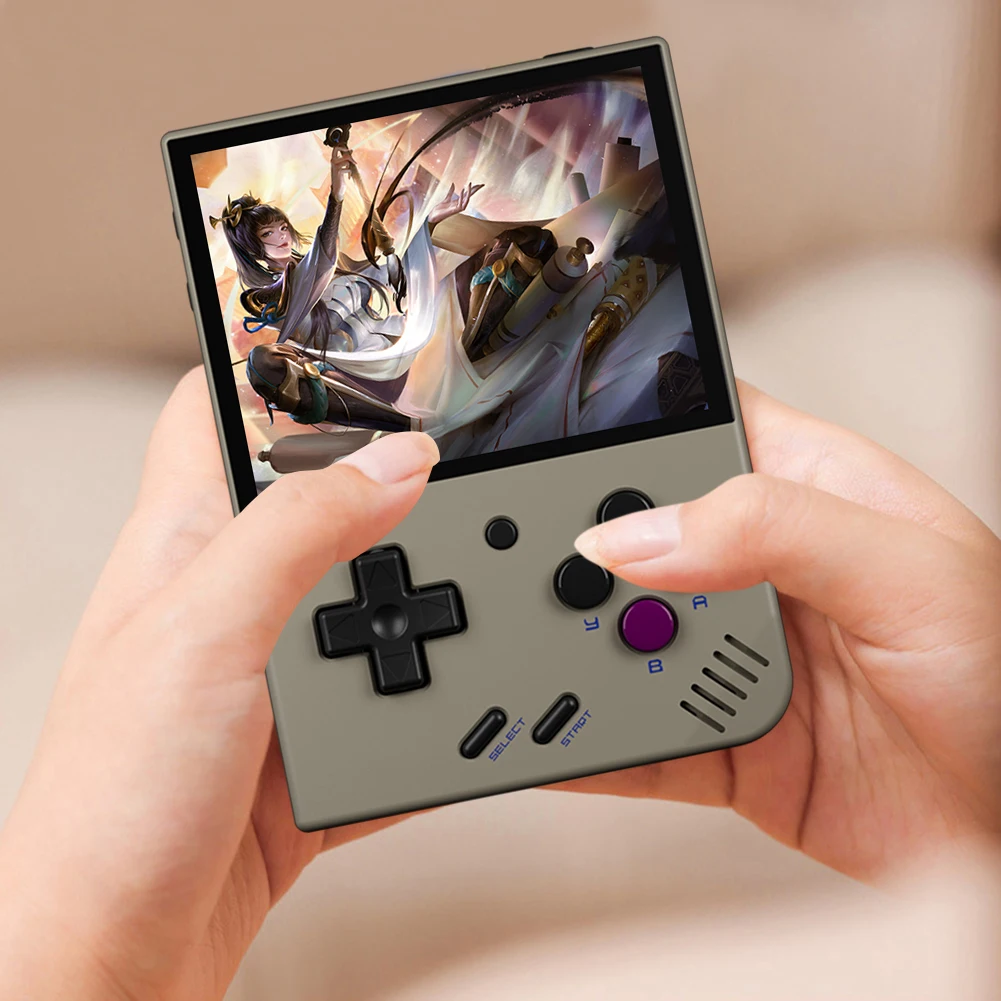 MIYOO Mini Plus Game Console 3.5Inch IPS Screen Retro Gaming