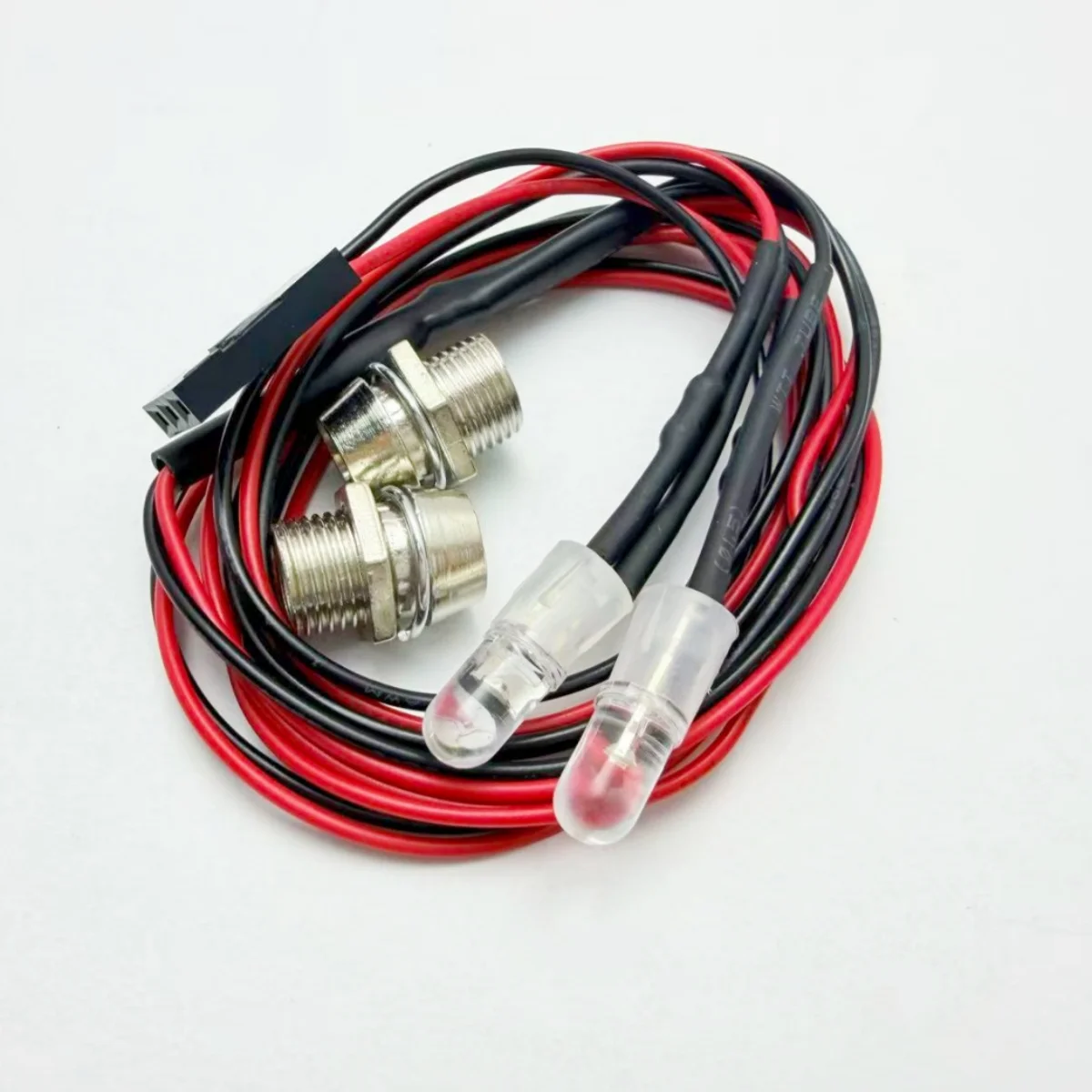 RC LED Headlights 2/4/6/8 Red White 3/5mm LED Lights Night Headlamps Taillight for RC Car Model Truck Crawler Drift Car gallery 3