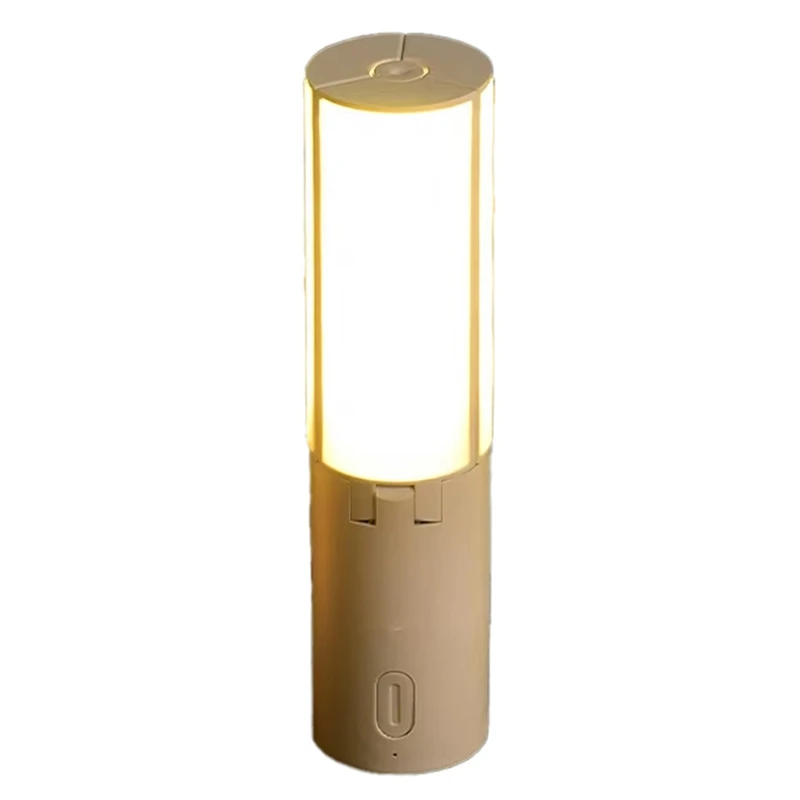 

Rechargeable High Capacity Outdoor Camping Lantern - Portable, Foldable, Hanging Tent Light For Student Dormitory