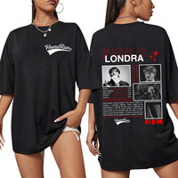 Rapper Paulo Londra Homerun T-shirts Men Women Fashion Hip Hop Oversized T Shirts Comfort Cotton Short Sleeve T-shirt Streetwear