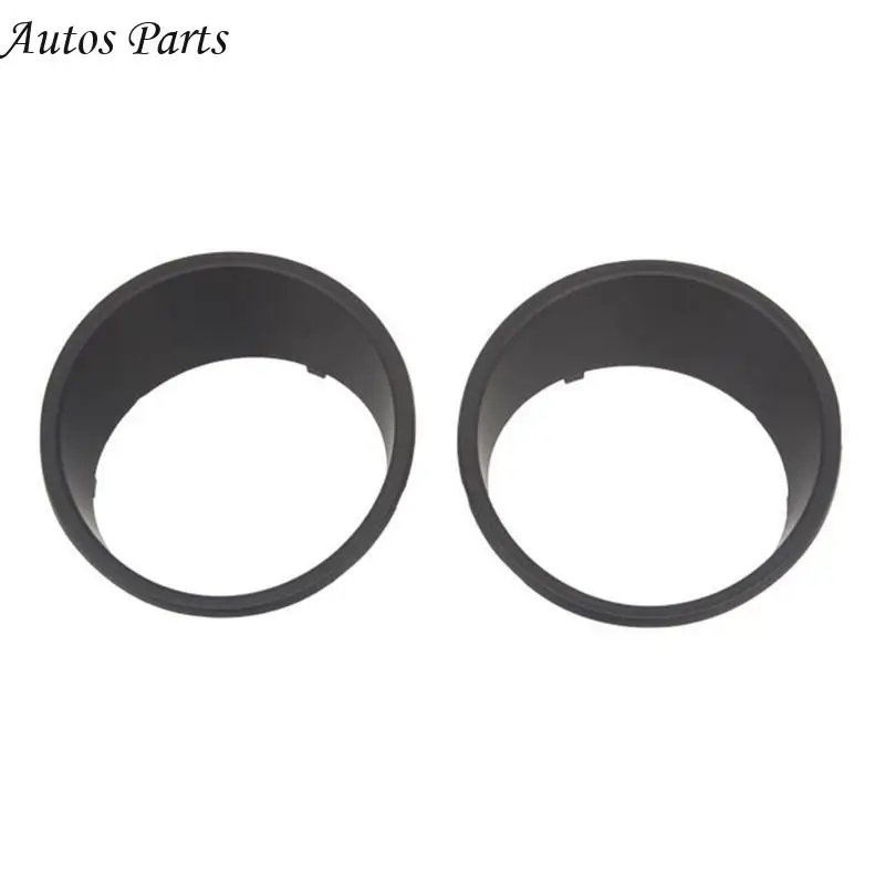 57BA سهل تثبيت حلقات واقي المصباح يعزز الوجه الأمامي للسيارة دون إتلاف الهيكل الأصلي المناسب لـ JK