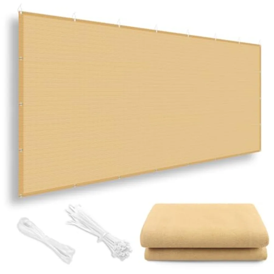 

10x10 футов Sun Sade Clot с втулками, чехол для перголы Sade, 95% защита от ультрафиолета для патио, уличного песка