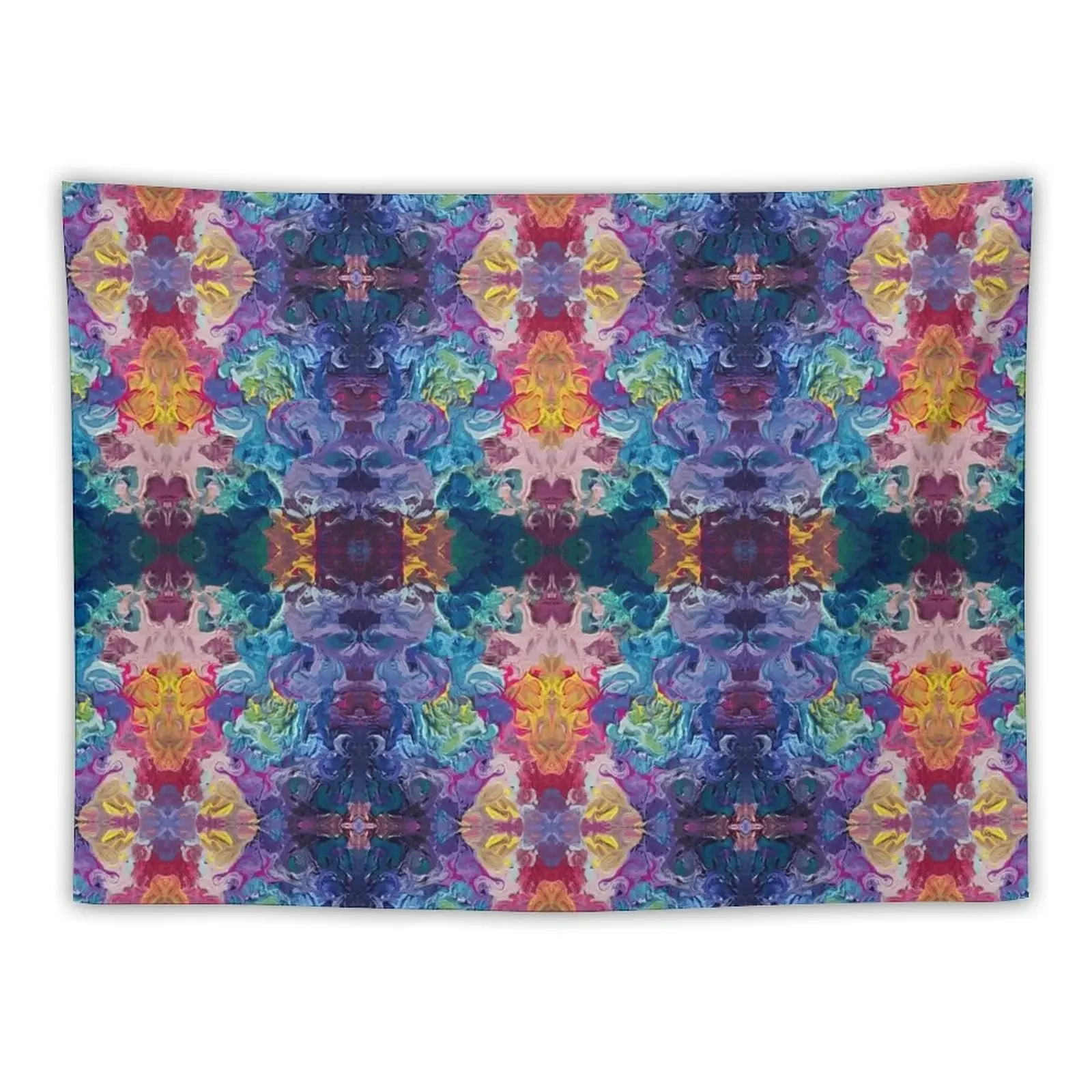 

Rainbow Flow Abstraction Tapestry Kawaii Room Decor Hanging Wall Tapestry