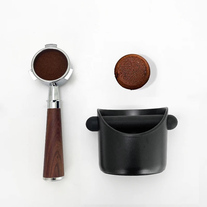 

Espresso Knock Box Coffee Grounds Container Anti Slip Dump Bin Grind For Delonghi Practical Bar Cafe Accessories Barista Tools