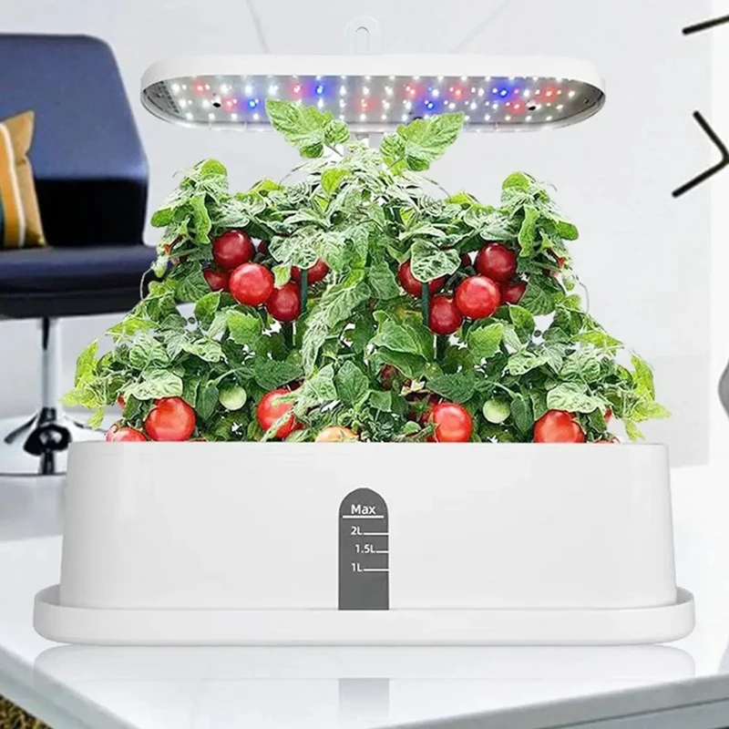 Hydroponics Growing System Full-Spectrum LED Plant Growth Light Intelligent Vegetable Germination Kit