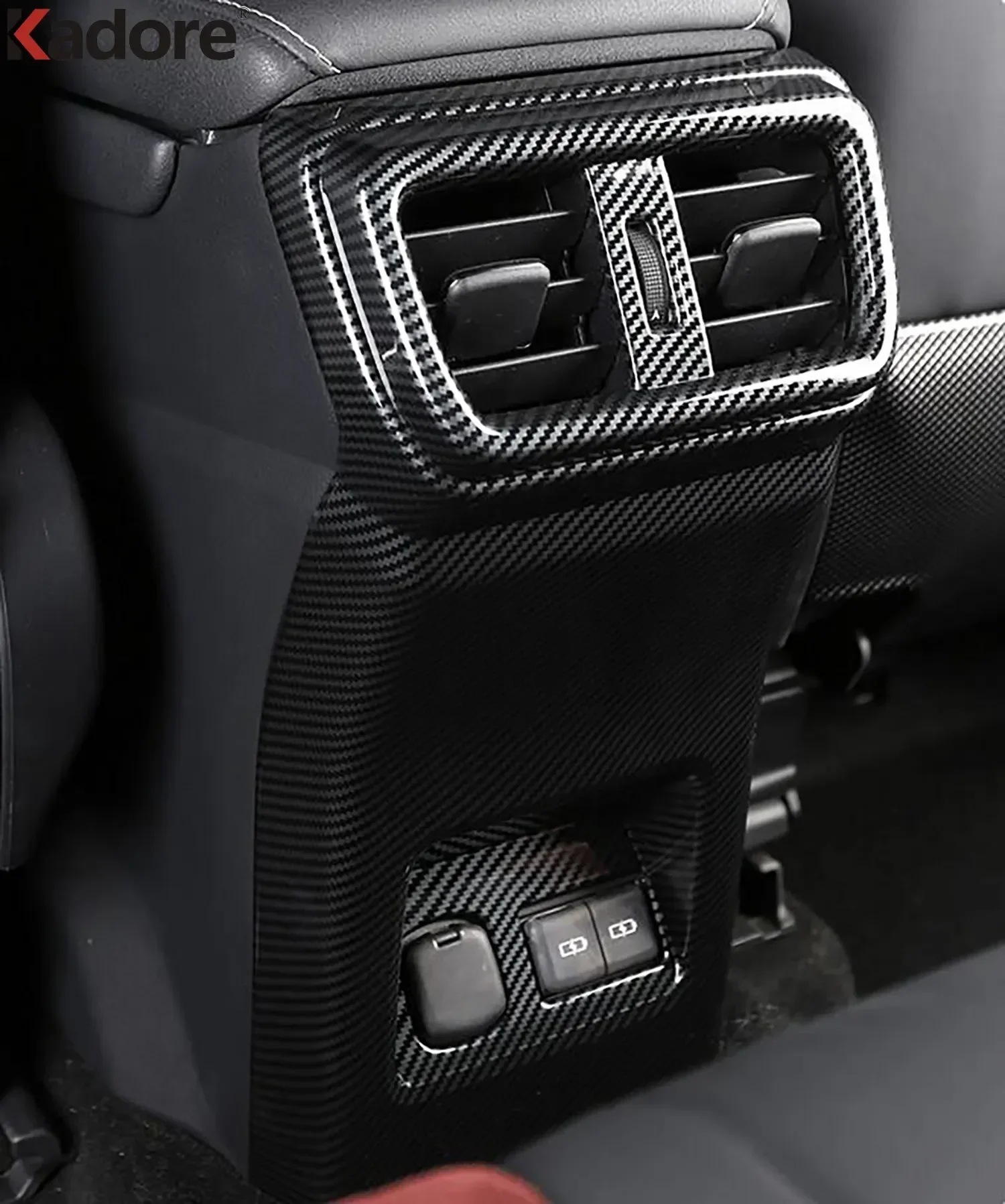Interior Accessories Armrest Rear Air Conditonnal Vent Outlet Cover Trim For Lexus NX 250 350 350H 450H 2021-2025