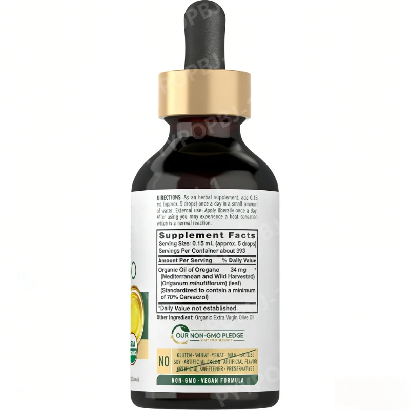 

Органическое масло орегано в жидких каплях, натуральное травяное масло, без ГМО, веганская формула, полезные пищевые добавки, 59 мл