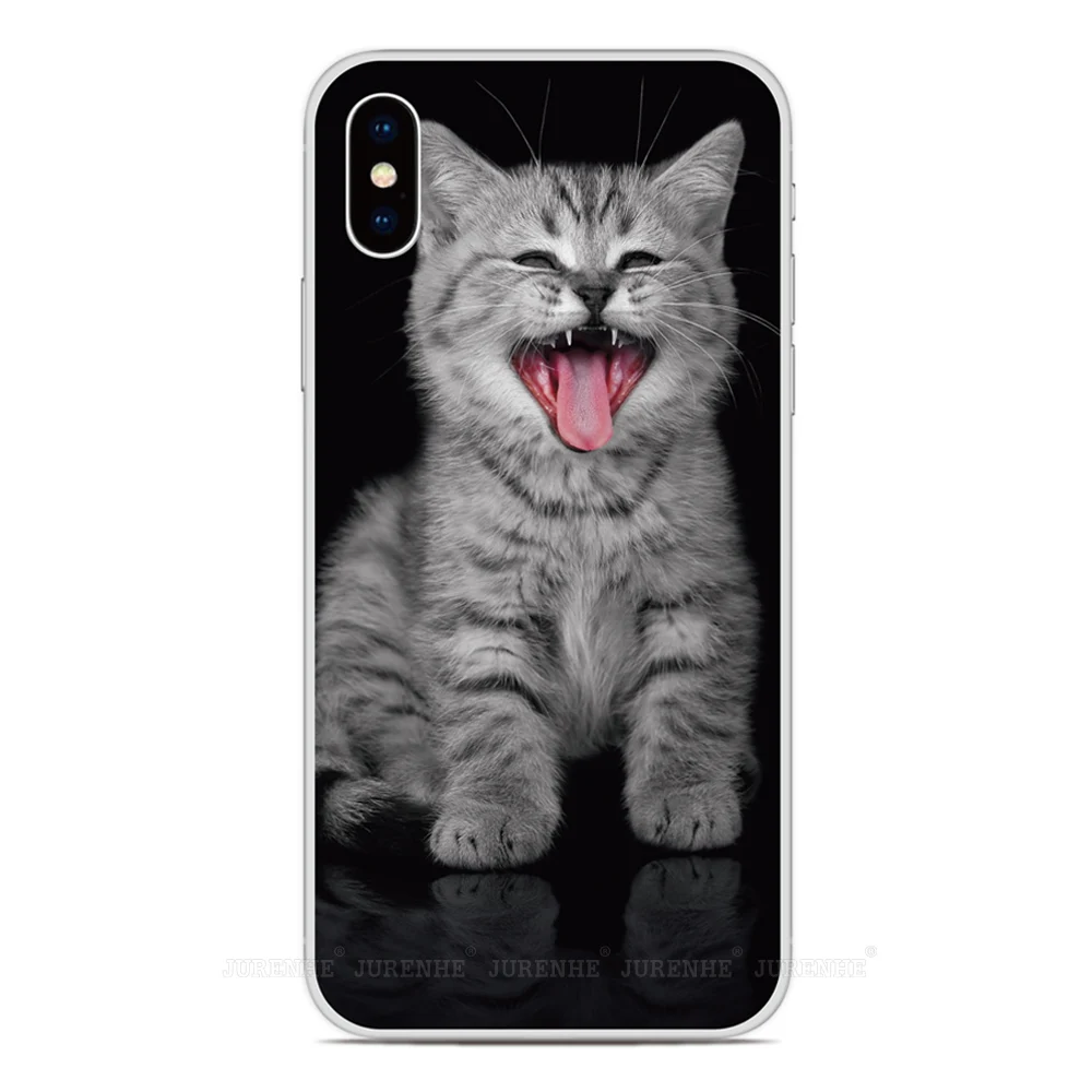 Cute Cat Case For Asus Zenfone 10 9 8 Flip 5Z 4 ROG Phone 2 3 5 6 7 Max Pro M2 M1 Plus Shot ZB631KL ZS620KL ZS590KS Cover