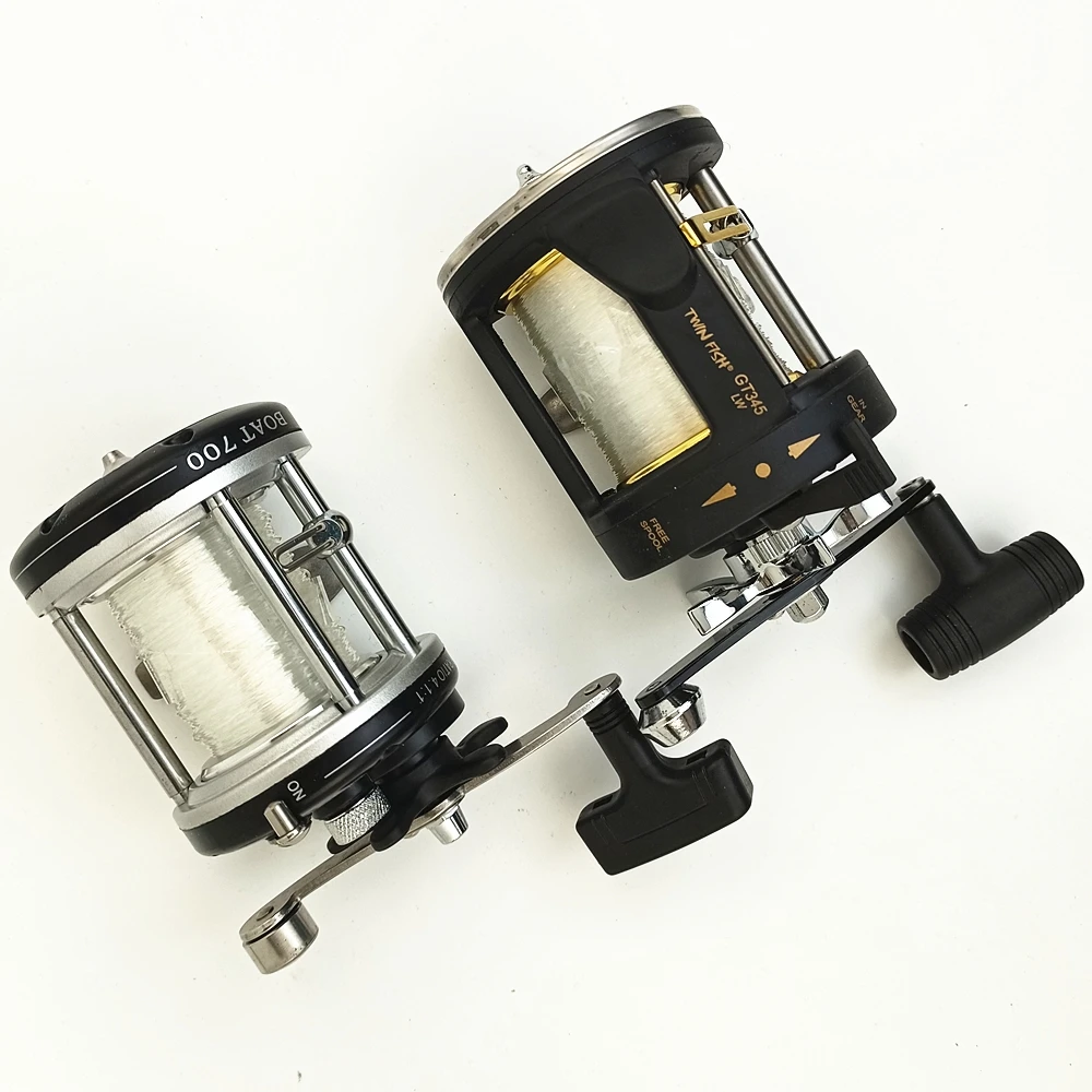 Fire Maple GT345 Boat700 strong boat fishing reel heavy casting reel salt water trolling reel with fishing line jigging max 14kg