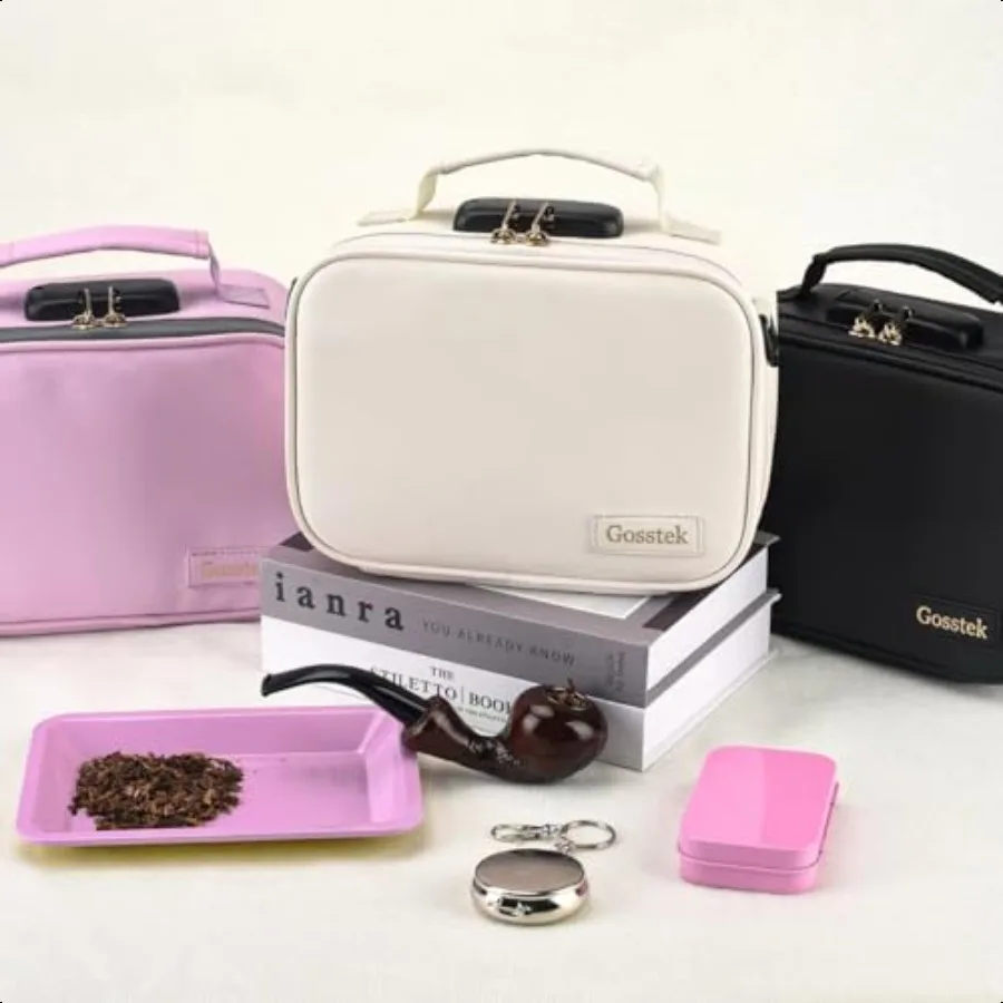 PU Leather Storage Bag Cosmetic Storage Box case Beige