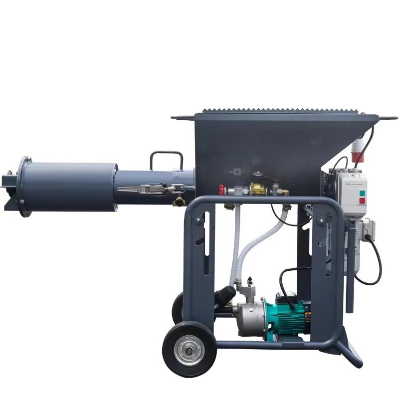 N50 Automatic Electric Mixer Cement Plastering Mixing Machine Dry Mortar Putty Grout Mixer Concrete Gypsum Spraying Machine