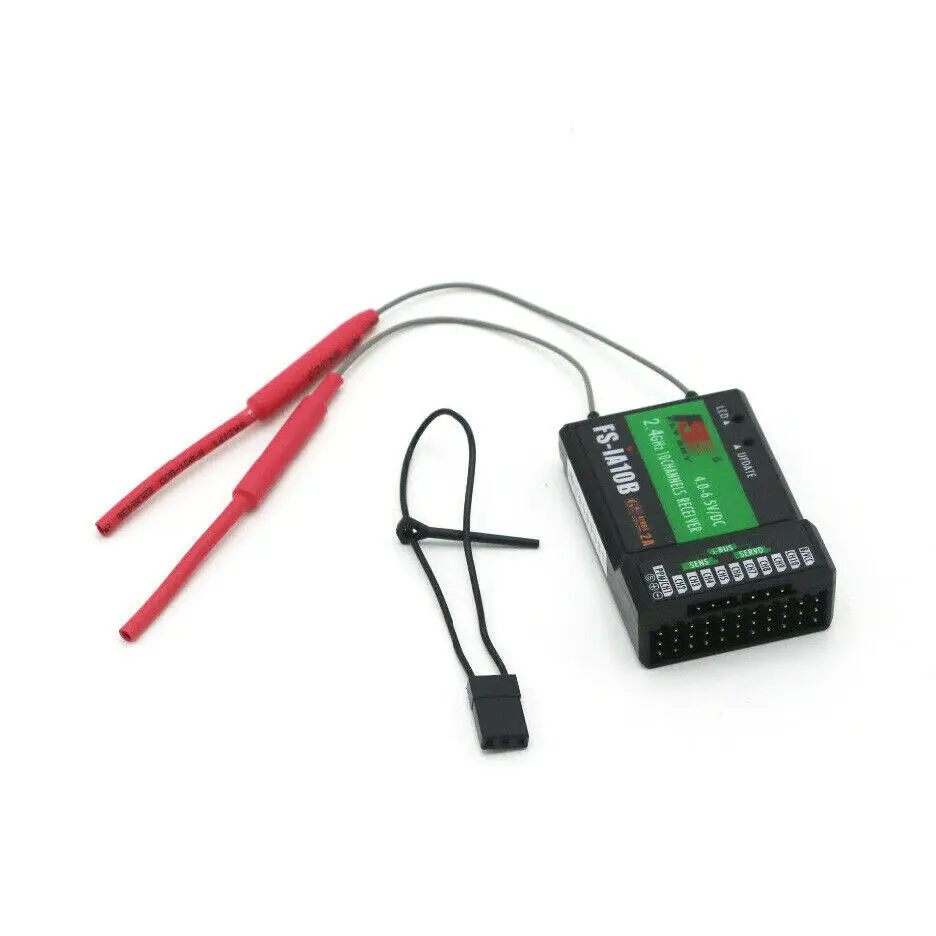 

2.4G Flysky FS-IA10B FS IA10B 10ch Receiver for Flysky Transmitter Remote Controller