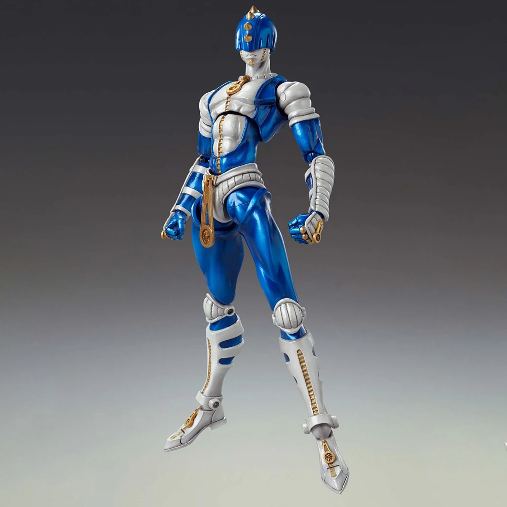 Original Medicos Super Action Statue Sticky Fingers (Reissue) (JoJo's Bizarre Adventure Part 5) 160 mm Action Figure Model Toys