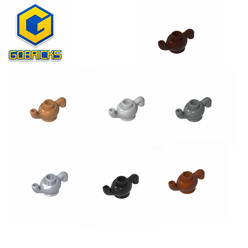 Accessory 23986 Kettle GB 2091 Compatible with LEGO 98383 Magic Lamp Teapot Container Scene Words Custom Brickfigures - zdjęcie 1