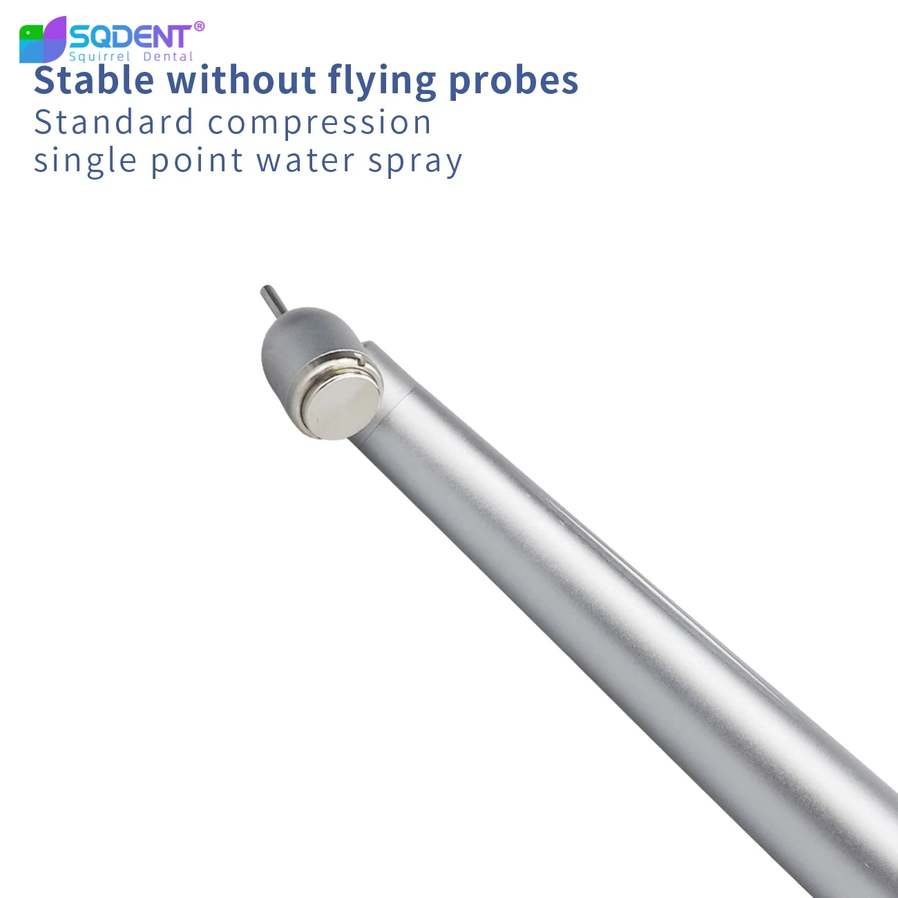 Dental 45 Degree High Speed Handpiece Single Water Spray Push Button Turbine Cartridge Rotor 2/4Hole Fit NSK KAVO