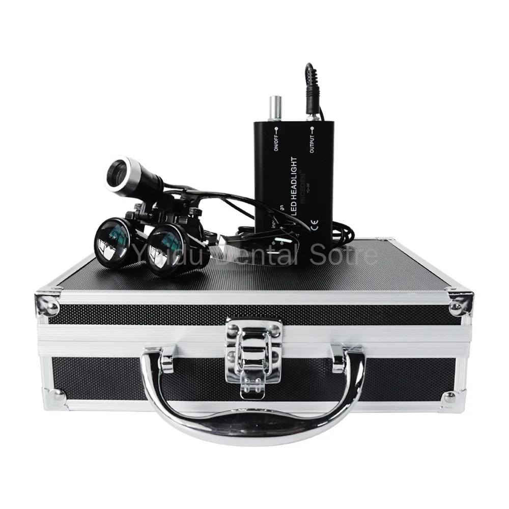 

3W Dental Binocular Loupes 2.5X 3.5X Head Mounted Magnifier for Oral & Cardiovascular Surgery