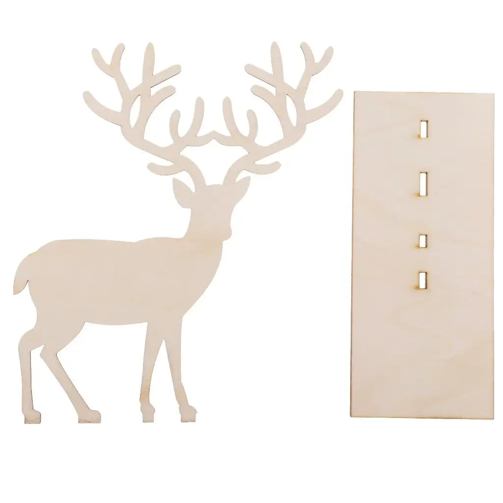 

Antlers Wooden Jewelry Display Stand for Women Earrings Necklace