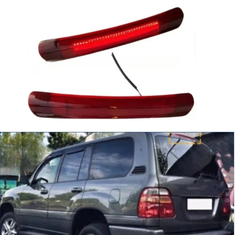 

For Lexus LX470 Toyota Land Cruiser LC100 1998-2001 2002 2003 2004 2005 2006 2007 LED High Mount Stop Brake Light Tail Lamp