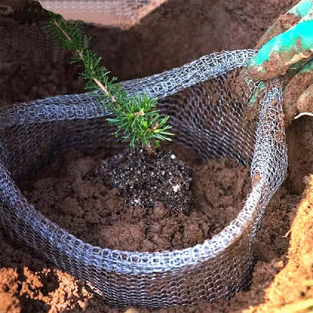 A23Q-6 Pieces Plant Root Guard Baskets Root Guard Wire Basket Insect-Proof Mesh Basket For Plants In Garden