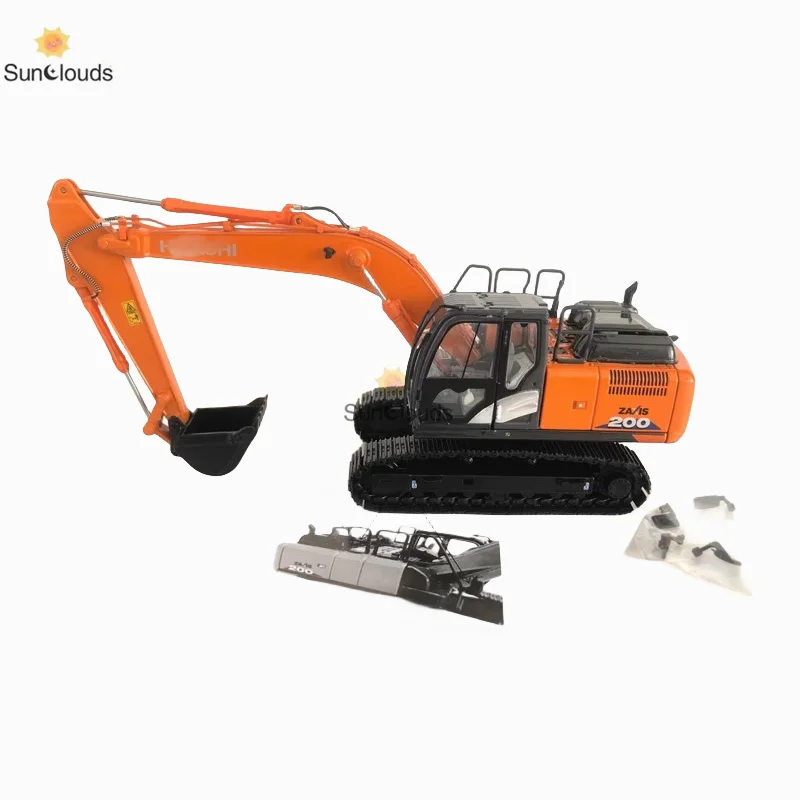 For Hitachi Model Alloy 1:50 Scale Model ZAXIS200-6 Mini Excavator Die Cast Model Toy Car & Collection Gift & Display & Souvenir