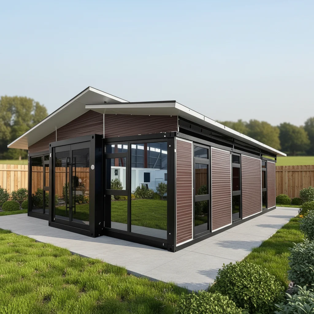 20 Ft 30 Ft 40 Ft Container House Luxury 3 Bedroom Modular Prefab Prefabricated Expandable Container House garden House