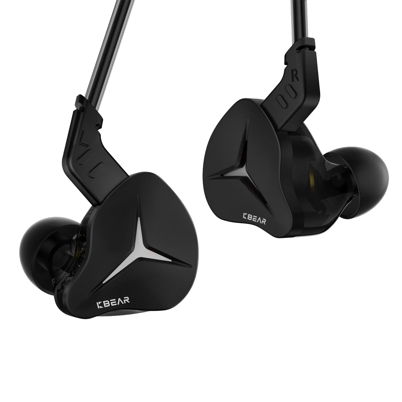 KBEAR Venus DD in Ear Earphones with LED lighting Type C Version with DSP Chip Wired Headphones HIFI Sport Gaming Headset