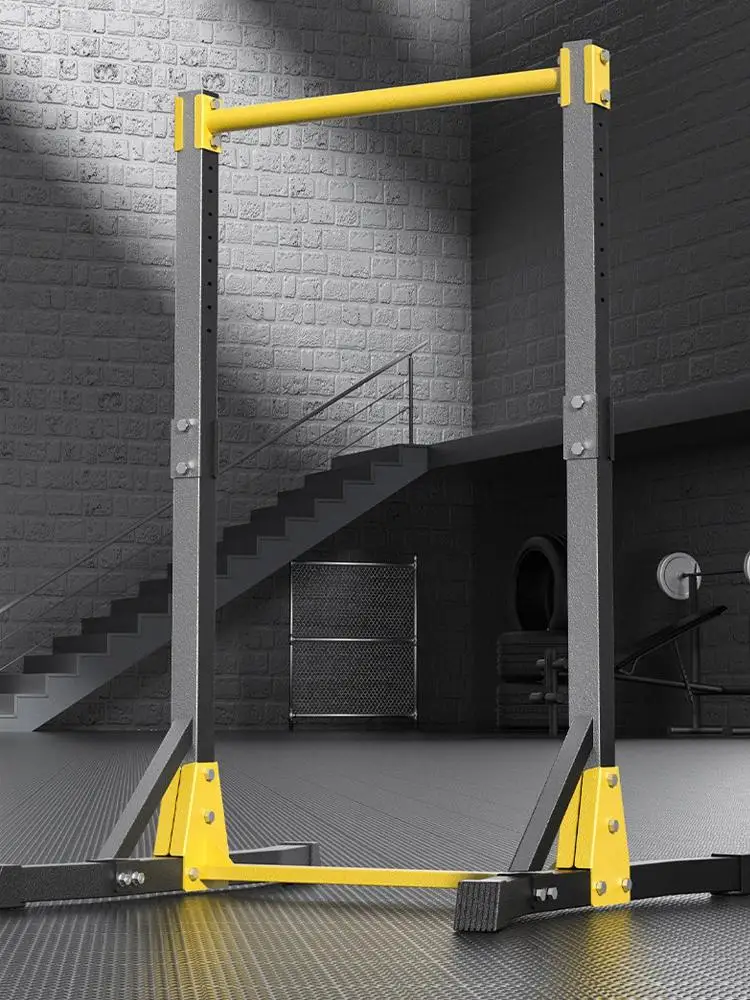Station de barre de traction Portable, barre de traction autoportante pour salle de sport à domicile, Station de support de traction 400LBS avec réglage à 11 vitesses