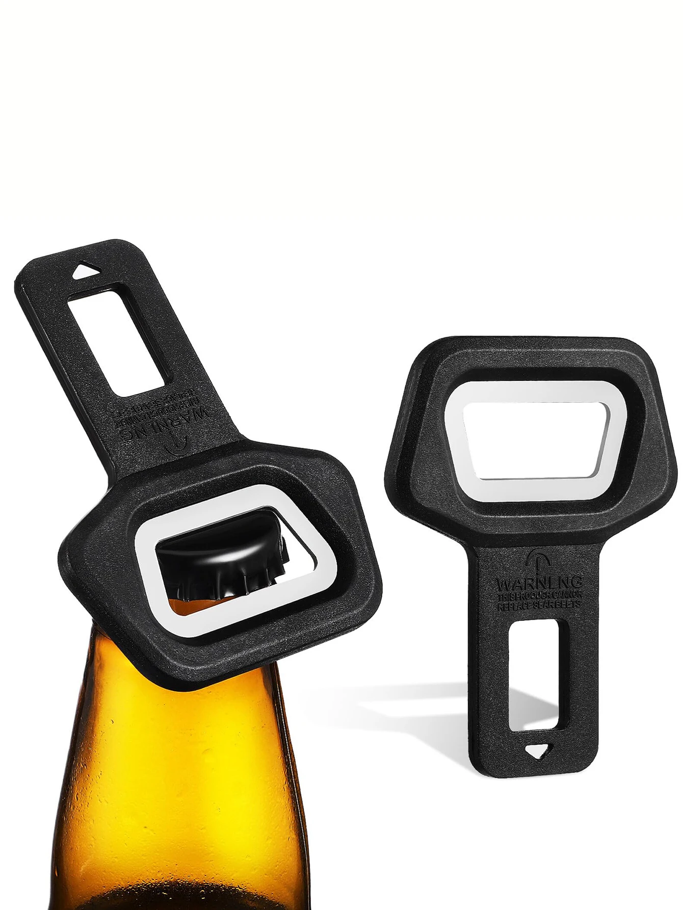 2PCS Beer Bottle Opener，Flat Manual Bottle Cap Opener， Sturdy and Durable Flat Bottle Opener for Home, Restaurants, Bars