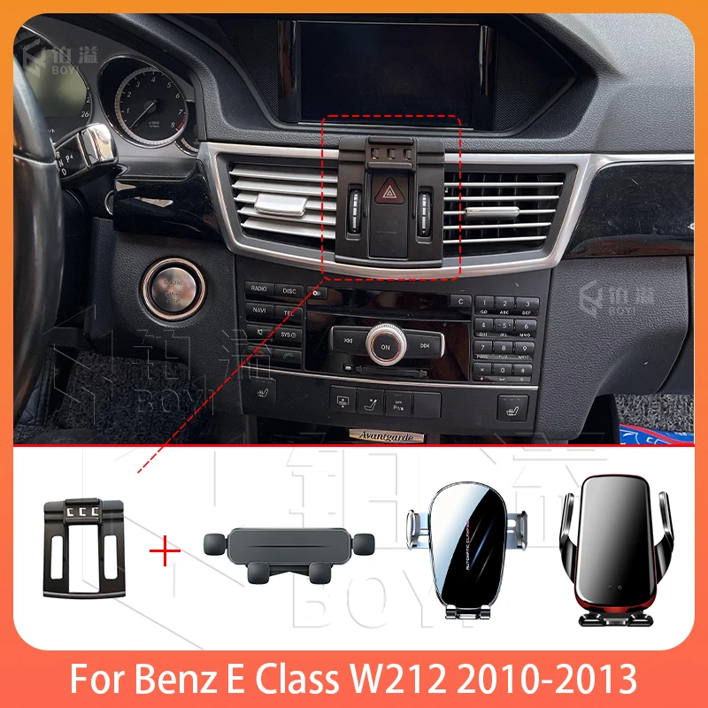 

Phone Holde Car For Benz E Class W212 2010-2013 Mobile Support Special Fixed Bracket Base Wireless Charging Stand Interior