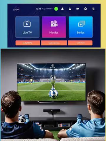 4K Ultra HD Smart IPTV box 6473 HK1YRTERT Wifi S905 Play PC For Europe Android Box 1G 3G 2G 4G H.265 Media player 2.4G