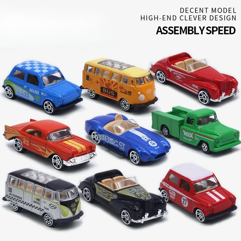 

Модель спортивного автомобиля из сплава в стиле ретро, винтажный набор автомобилей, высокая имитация литья под давлением, модель автомобиля из металлического сплава, коллекция, детские игрушки, подарки