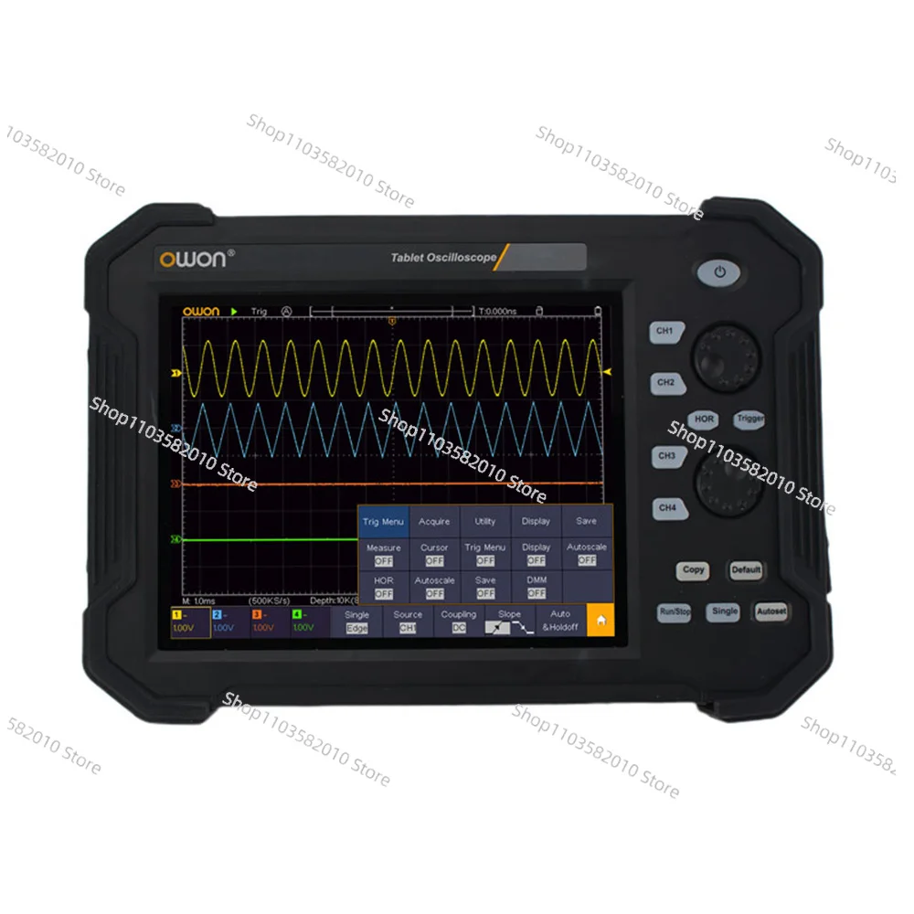 Owon Portable Tablet Digital Oscilloscope TAO3074/3104 8