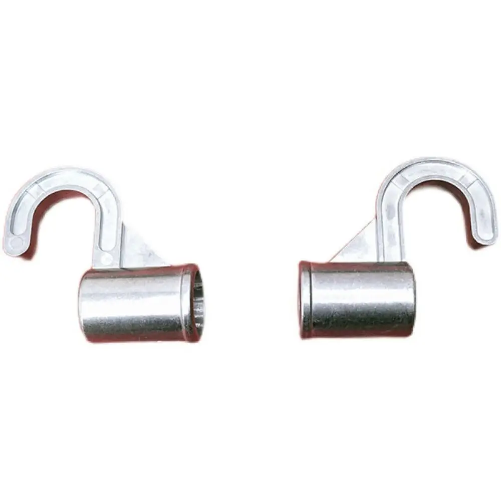 Thickened Aluminum Closet Hook Wardrobe Hanging Rod Bracket Practical Hardware Accessory For Household Storage Repair