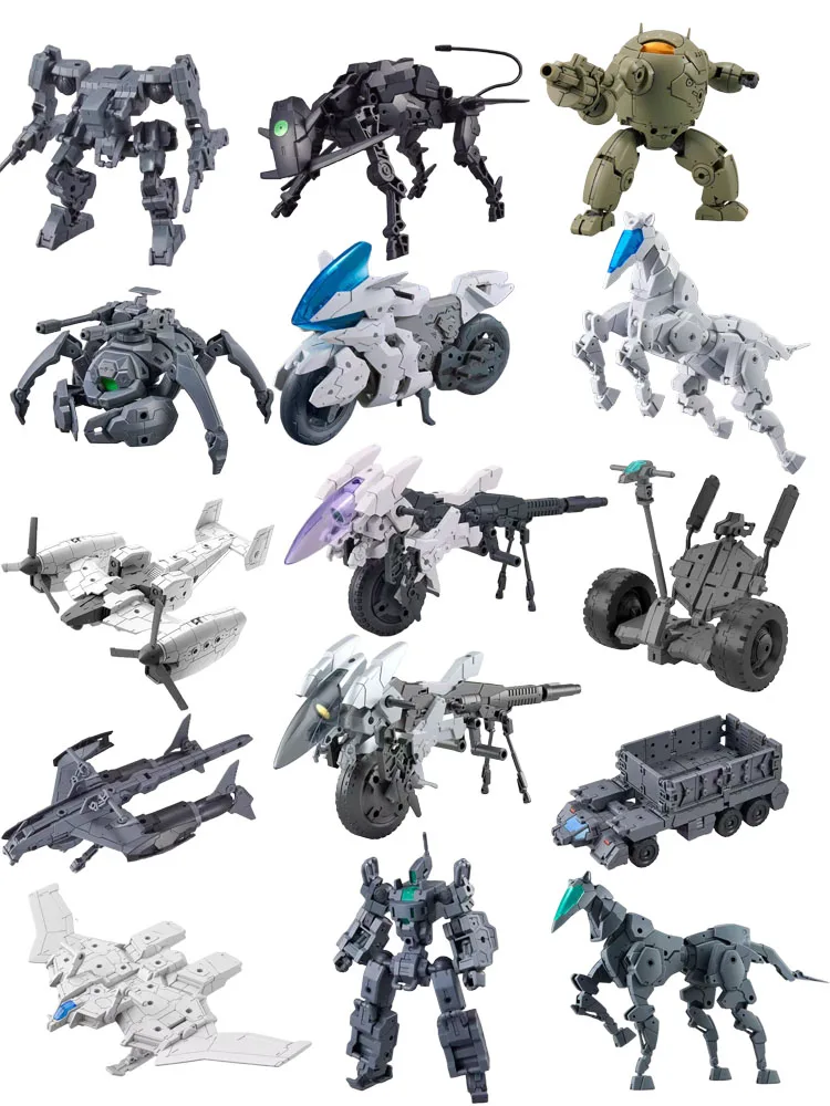 AliExpress Bandai Genuine 30MM WHEEL MOBILE METAL CANNON BOOST BRAVE BIKE DOG HORSE Action Anime Figures Toys Kids Assembly Model Ornaments