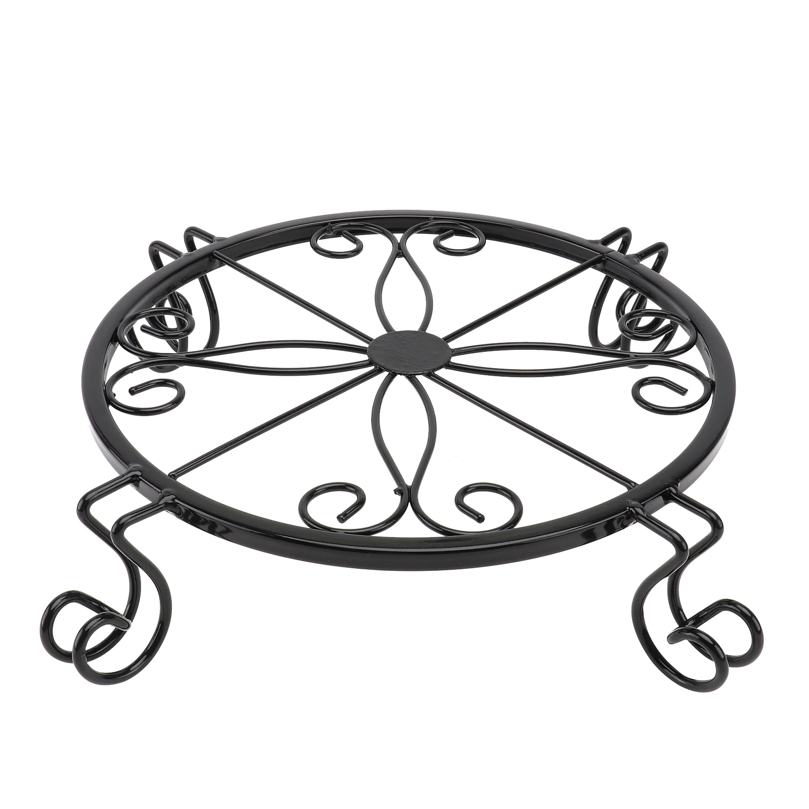 

Iron Flower Stand Plant Pot Rack Balcony Decor Household Succulent Shelf Indoor Flowerpot Holder Eco Friendly Durable Gardening
