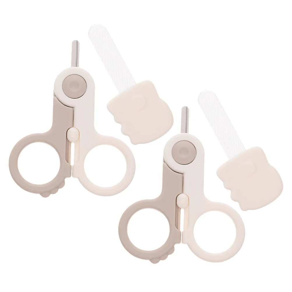 

1Set Baby Nail Scissor Set Newborn Toddler Safe Fingernail Trimming Tool Infant Nail File Kit Baby Grooming Essentials