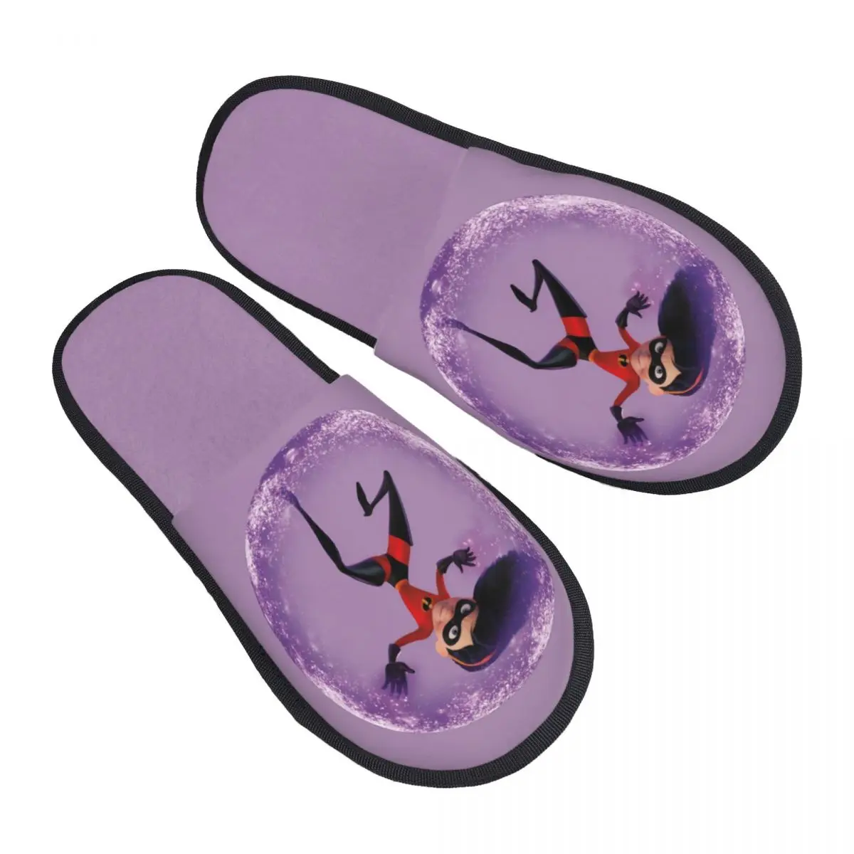 

Уютные тапочки из пены с эффектом памяти «Суперсемейка» на заказ, женская домашняя обувь для супергероев в отеле