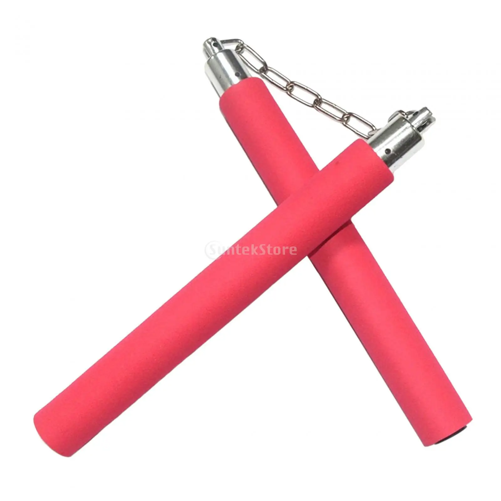 Nunchakus with Steel Chain Practice Stick Toys Foam Training Nunchucks for Kids Adults Karate Fitness Wingchun Professionals