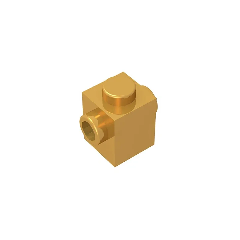 Gobricks GDS-649 BRICK 1X1 W. 2 KNOBS compatible with lego 47905 children\'s DIY Educational Building Blocks Technical